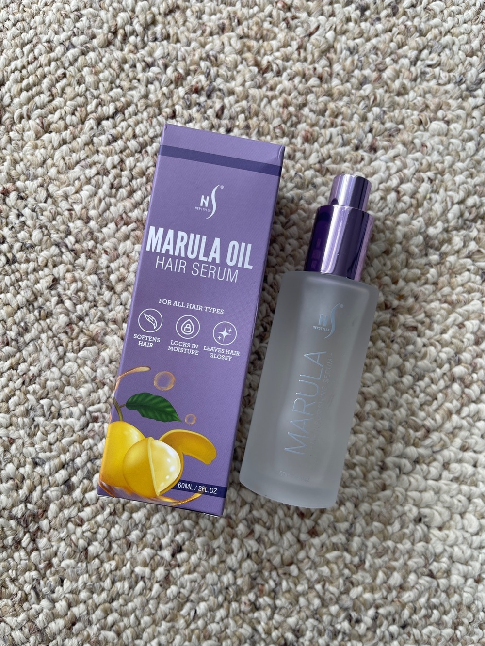 Marula Oil Hair Serum| Hydrating Hair Treatment